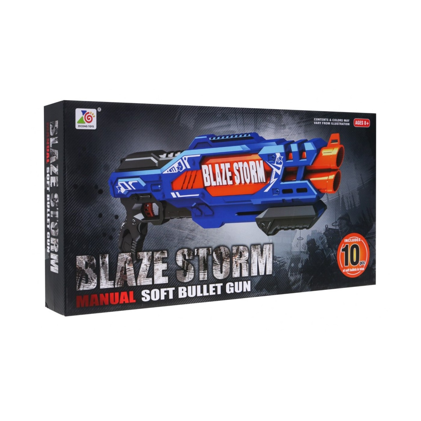 Pistolová puška Blaze Storm modrá
