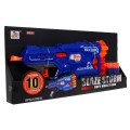 6-Luft dětská puška 8 Blaze Storm 10 dlouhých pěnových kulek + ruční mechanismus