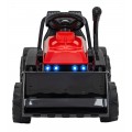 Rypadlový traktor G320 červený