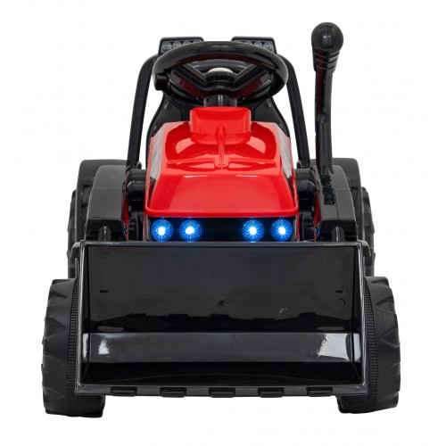 Rypadlový traktor G320 červený