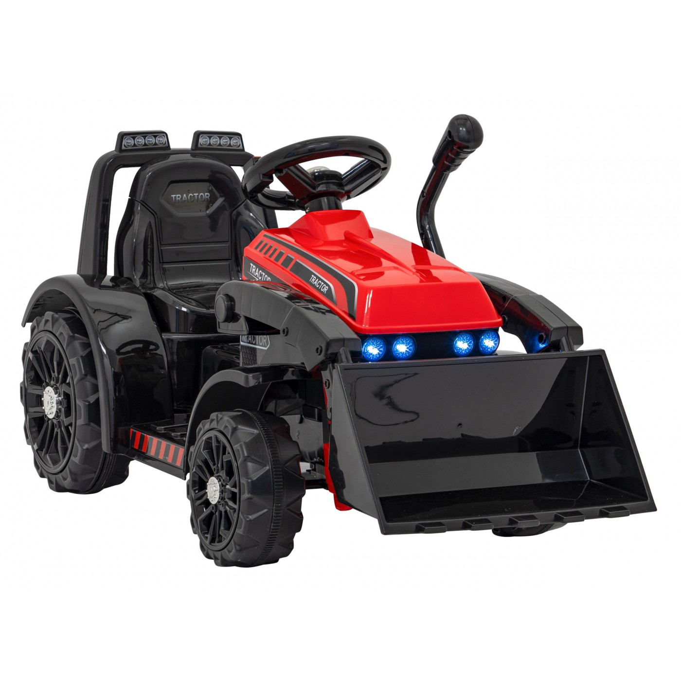 Rypadlový traktor G320 červený