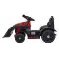 Rypadlový traktor G320 červený