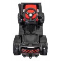 Rypadlový traktor G320 červený