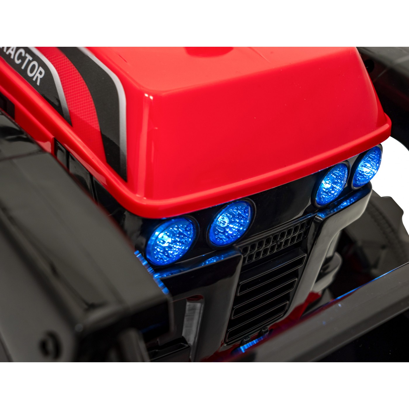 Rypadlový traktor G320 červený