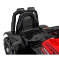 Rypadlový traktor G320 červený