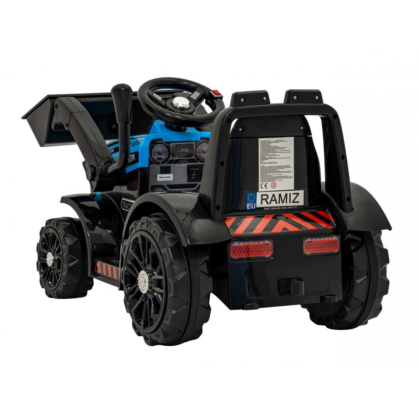 Rypadlový traktor G320 modrý