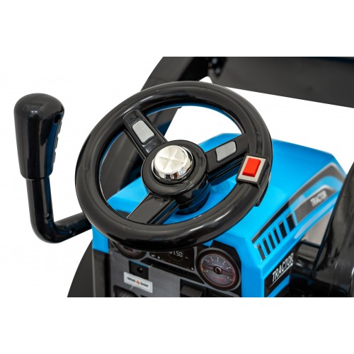 Rypadlový traktor G320 modrý