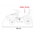 Rypadlový traktor G320 modrý