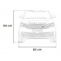 Vozidlo Range Rover SUV Lift červené