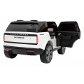 Vozidlo Range Rover SUV lift bílé