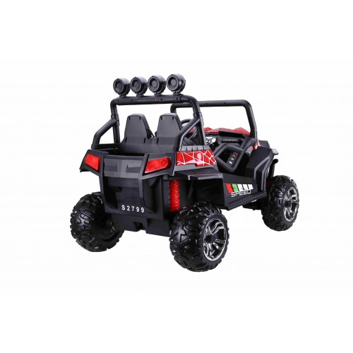 Terenowe Grand Buggy Lift dla dzieci Spyder + Naped 4x4 + Pilot + Bagaznik + Radio MP3 + LED