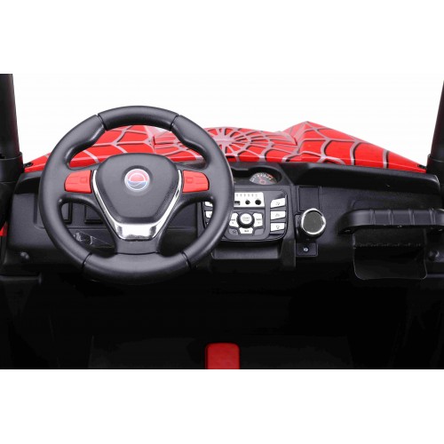 Terenowe Grand Buggy Lift dla dzieci Spyder + Naped 4x4 + Pilot + Bagaznik + Radio MP3 + LED