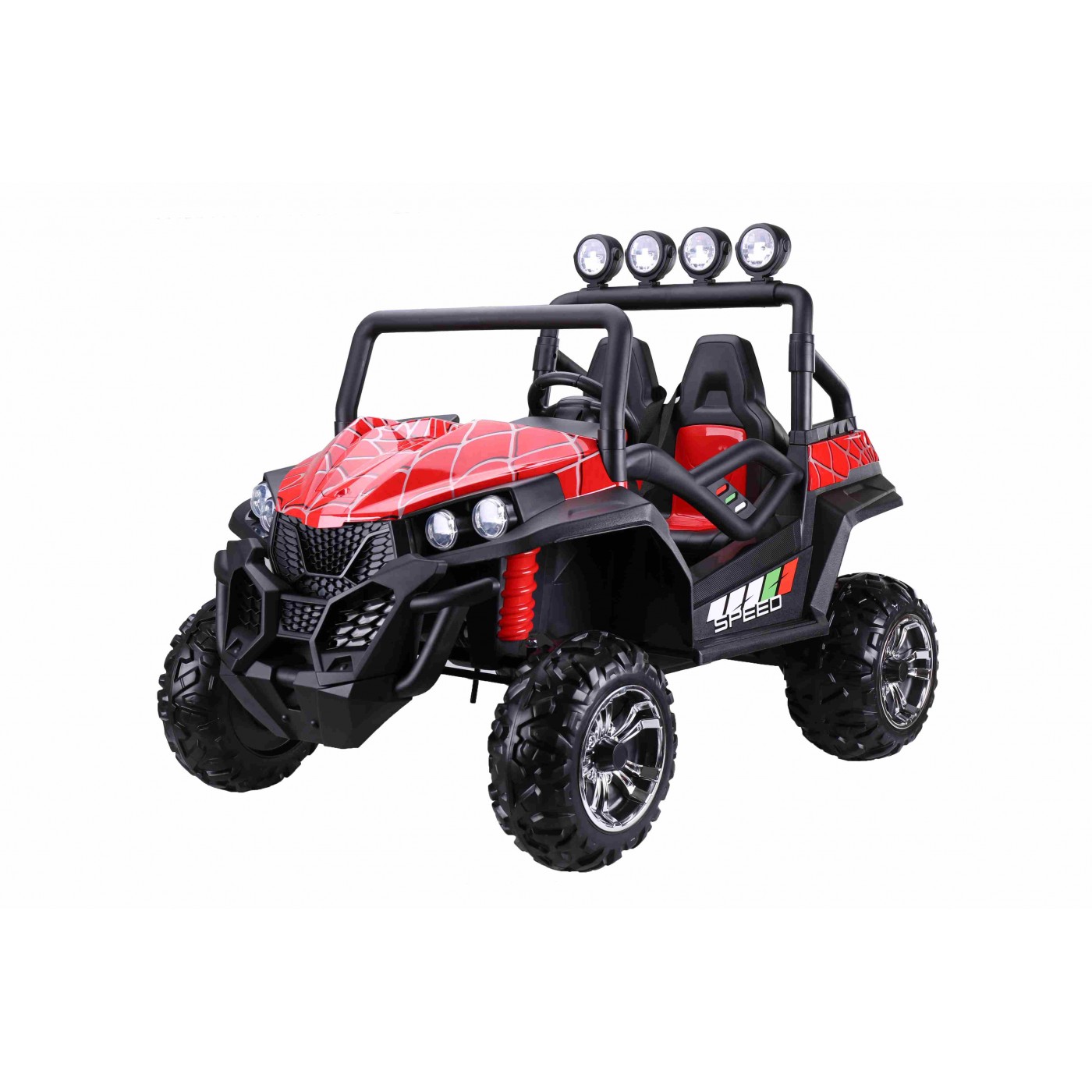 Terenowe Grand Buggy Lift dla dzieci Spyder + Naped 4x4 + Pilot + Bagaznik + Radio MP3 + LED