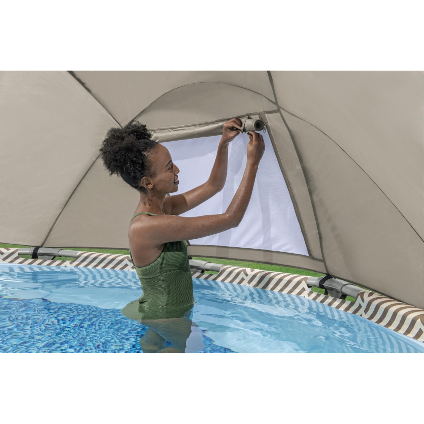 Basen Stelazowy 13FT 396x107 cm SteelPRO BESTWAY
