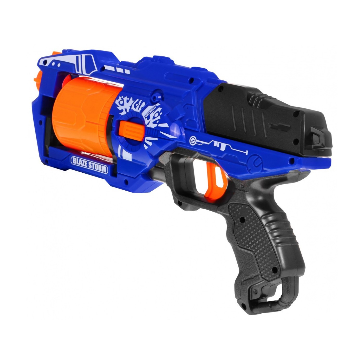Pistole Blaze Storm modrá 20 Nábojů