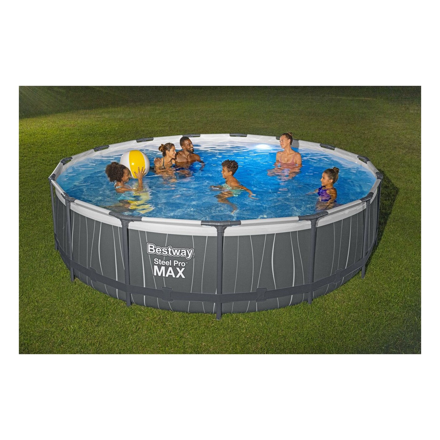 Basen Stelazowy 15FT 457x107 cm SteelPRO BESTWAY