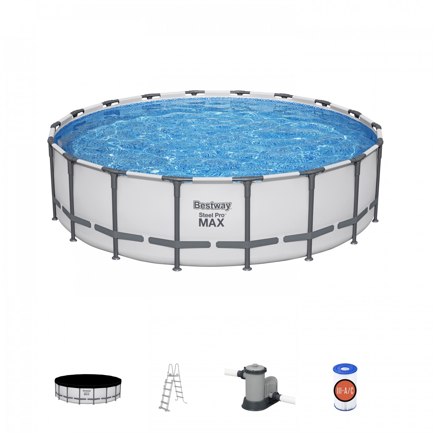 Basen Stelazowy 18FT 549x132 cm SteelPRO BESTWAY