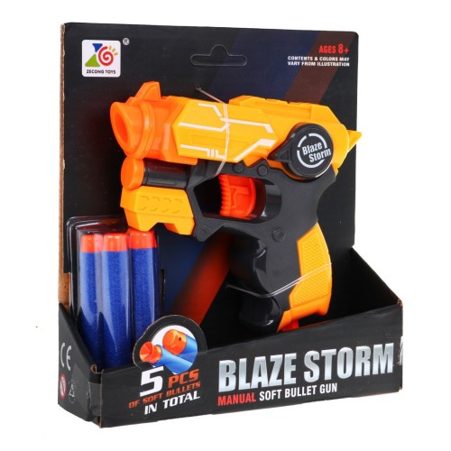 Oranžová pistole Blaze Storm