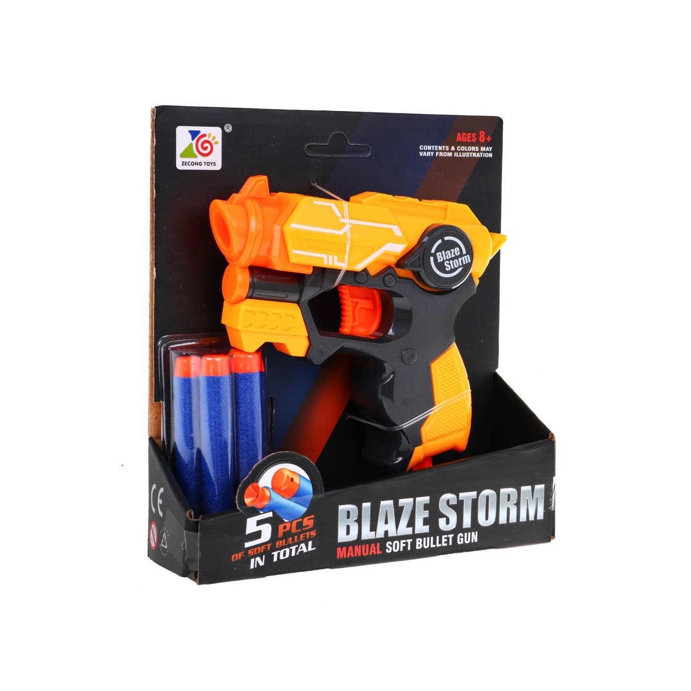 Oranžová pistole Blaze Storm