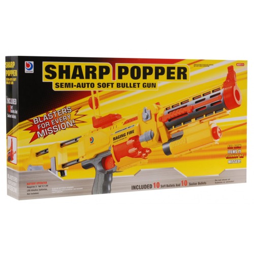 Puška Blaze Storm Sharp Popper Žlutá