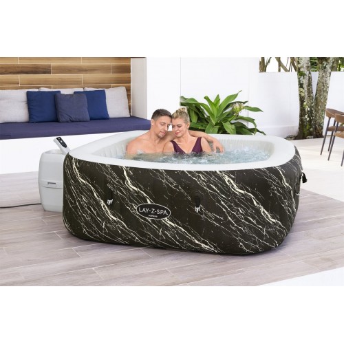 Lay-Z-Spa Hawaii AirJet Jacuzzi Black Marble BESTWAY