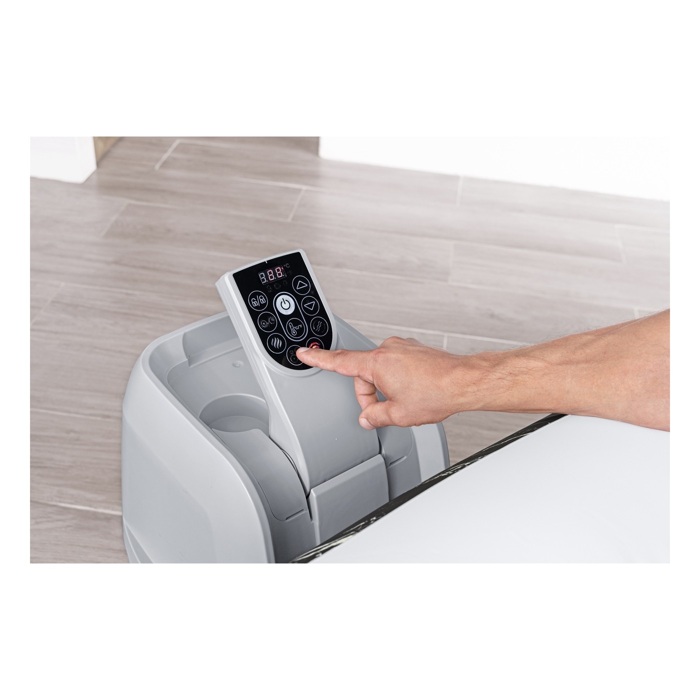 Lay-Z-Spa Hawaii AirJet Jacuzzi Black Marble BESTWAY