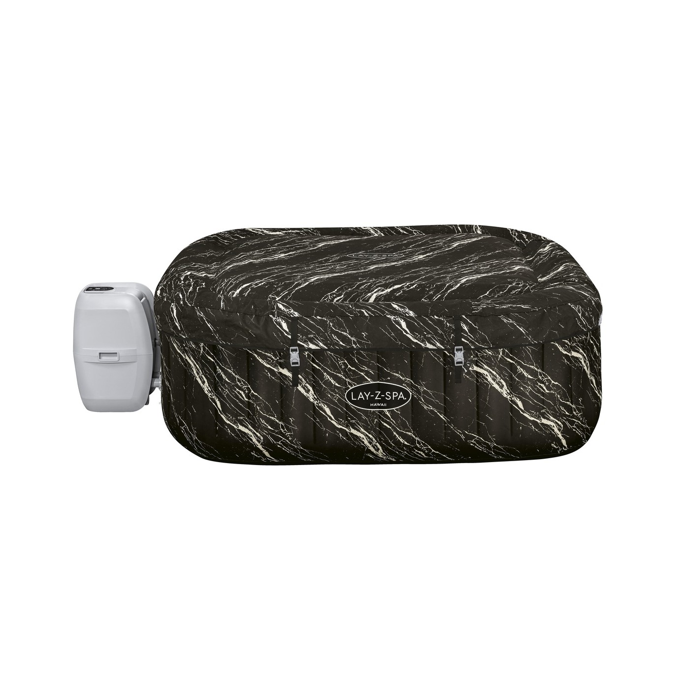 Lay-Z-Spa Hawaii AirJet Jacuzzi Black Marble BESTWAY