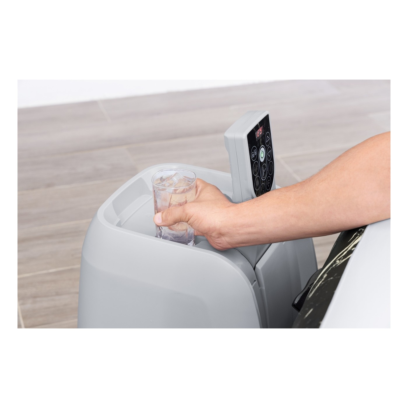 Lay-Z-Spa Hawaii AirJet Jacuzzi Black Marble BESTWAY