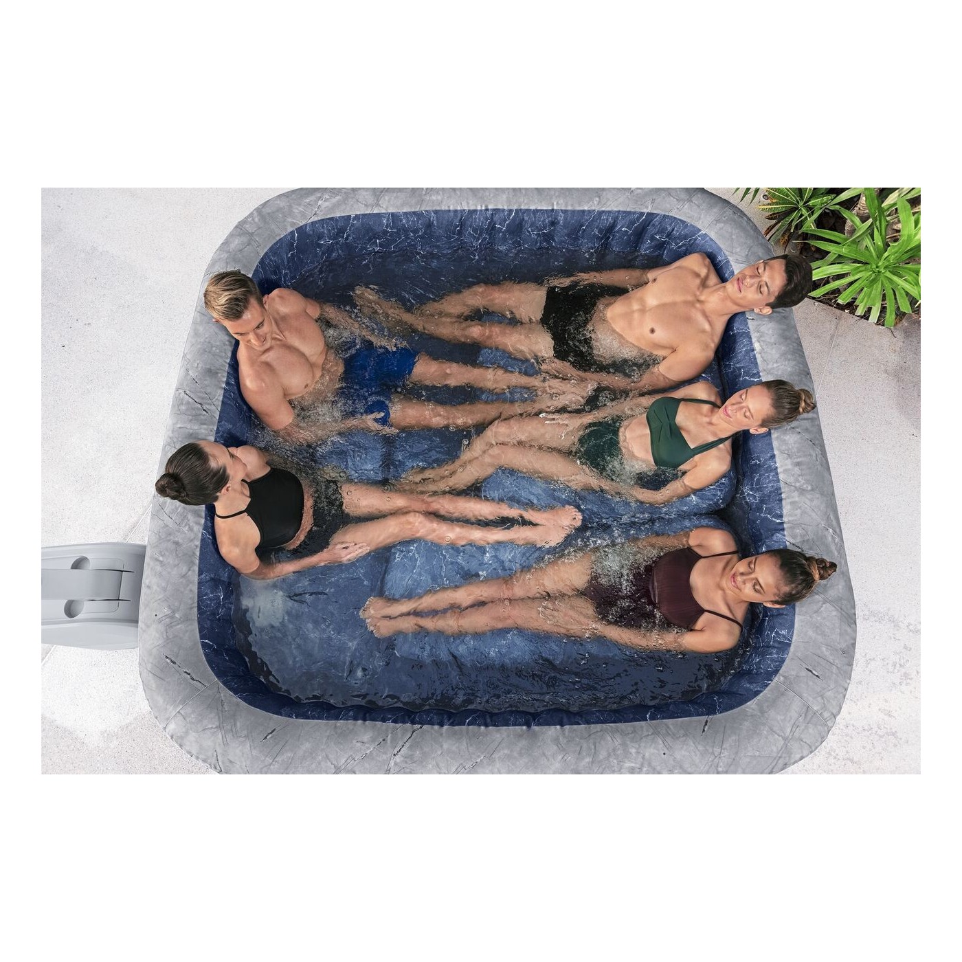 Lay-Z-Spa San Francisco AirJet Jacuzzi BESTWAY
