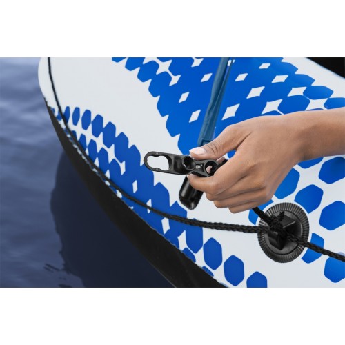 Nafukovací kolo Hydro-Force se stříškou 123x123x51cm BESTWAY + síťované dno + opěrka zad