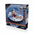Nafukovací kolo Hydro-Force se stříškou 123x123x51cm BESTWAY + síťované dno + opěrka zad