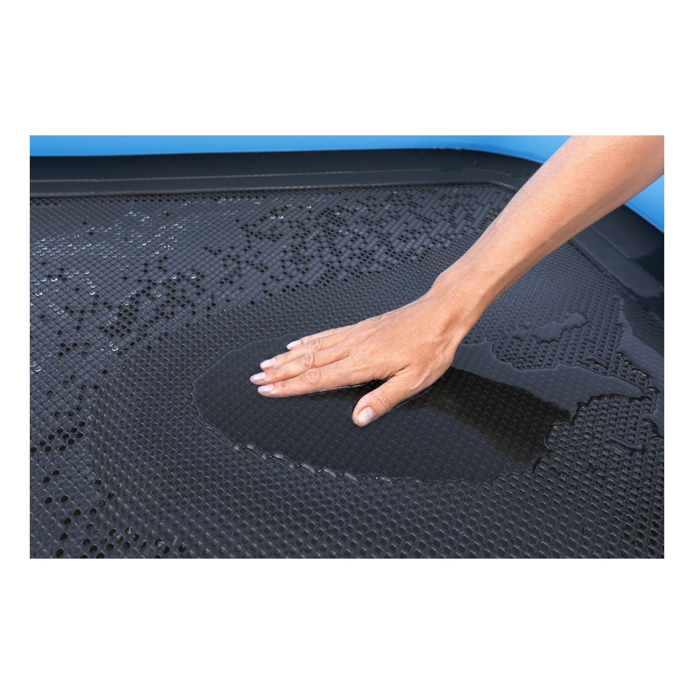 Wyspa HYDRO-Force + Zjezdzalnia 376x311cm BESTWAY