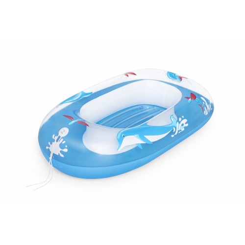 Ponton Niebieski Delfinek102x69 cm BESTWAY