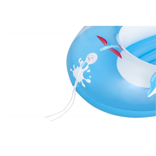 Ponton Niebieski Delfinek102x69 cm BESTWAY
