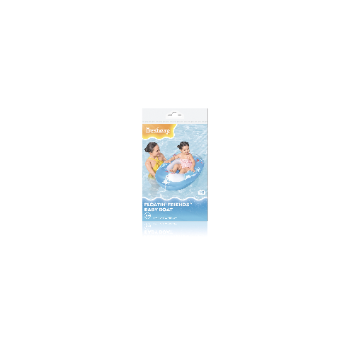 Ponton Niebieski Delfinek102x69 cm BESTWAY