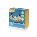 BESTWAY 119x79cm nafukovací ponton Mořská zvířátka pro děti 3+ + nafukovací dno
