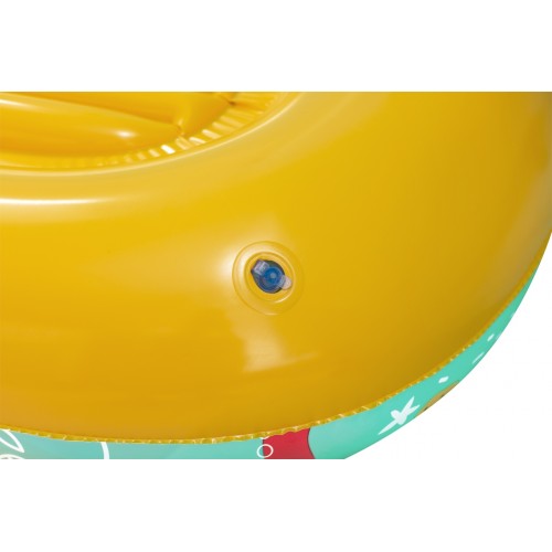 BESTWAY 119x79cm nafukovací ponton Mořská zvířátka pro děti 3+ + nafukovací dno