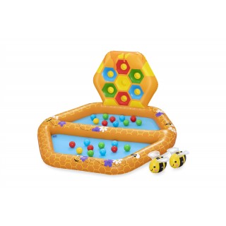 Basenik 127x119x61cm Z Gra Kulki BESTWAY