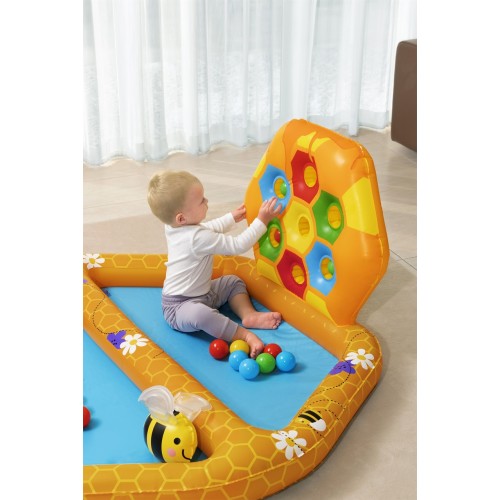 Basenik 127x119x61cm Z Gra Kulki BESTWAY