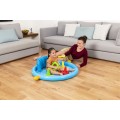 Basenik Z Daszkiem 115x89x76cm Z Gra Ukladanka BESTWAY