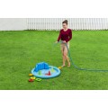 Basenik Z Daszkiem 115x89x76cm Z Gra Ukladanka BESTWAY