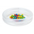 Basenik Niebieski 91x20cm + Pileczki BESTWAY