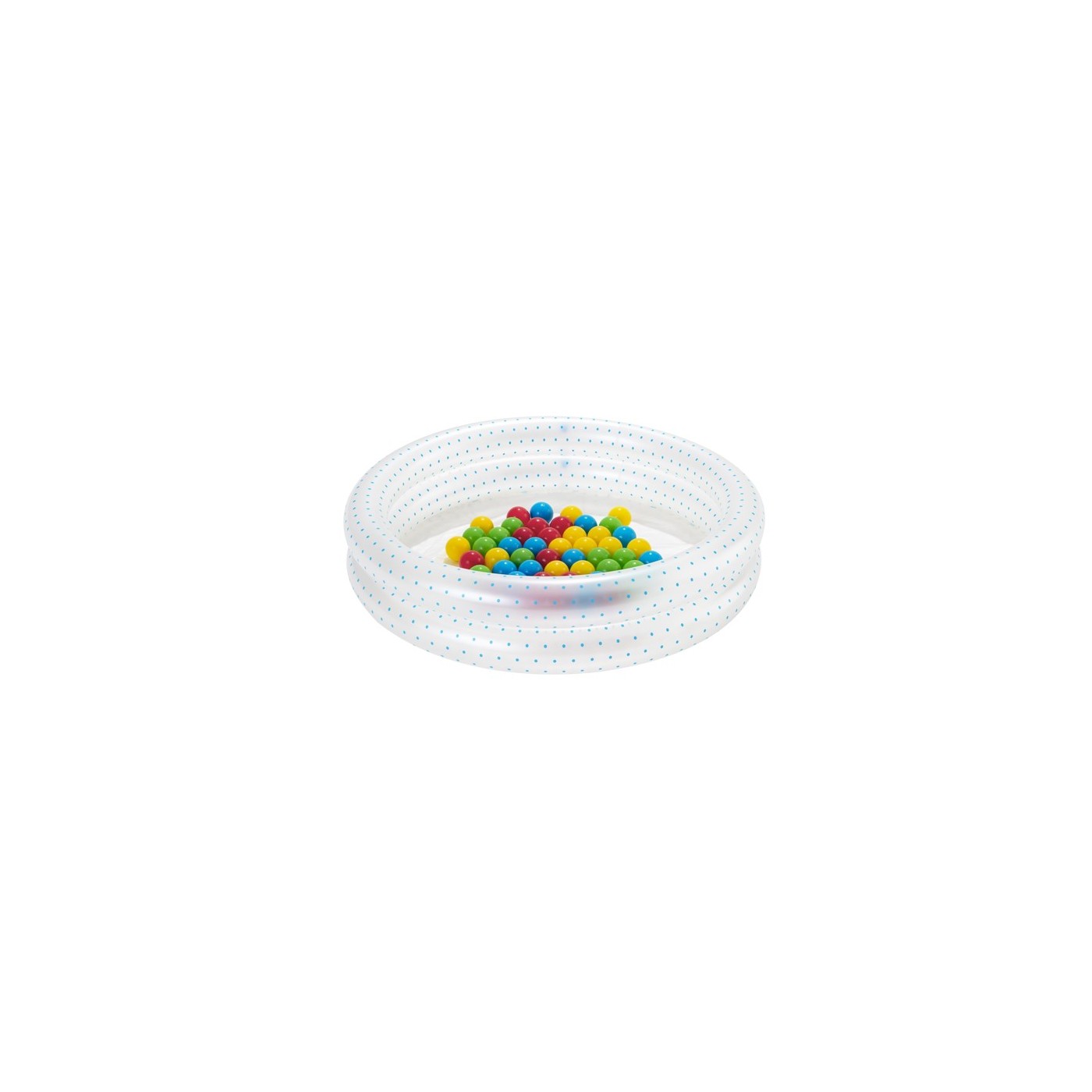 Basenik Niebieski 91x20cm + Pileczki BESTWAY