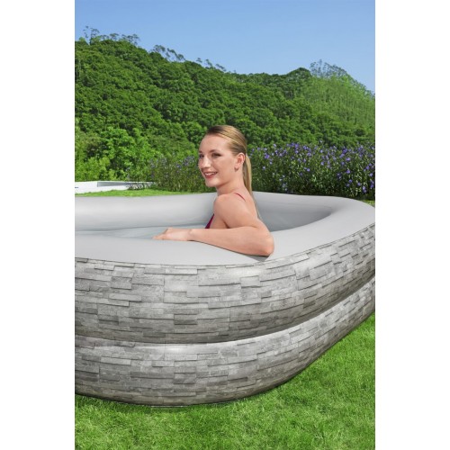 Basenik 213x206x53cm Z Siedziskami BESTWAY