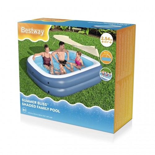 Basenik 254x178x140cm Z Daszkiem BESTWAY