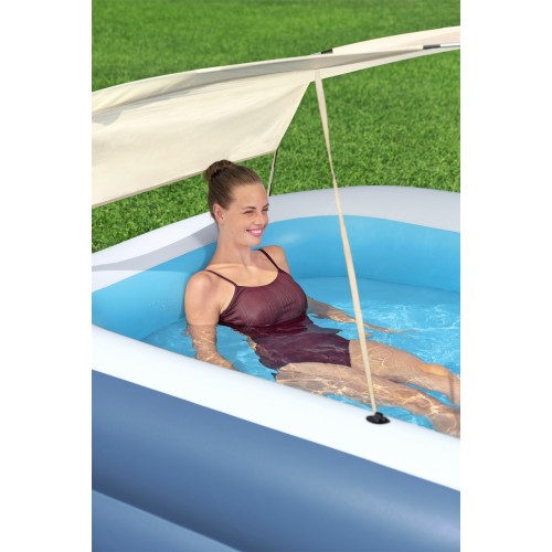 Basenik 254x178x140cm Z Daszkiem BESTWAY