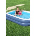 Basenik 254x178x140cm Z Daszkiem BESTWAY