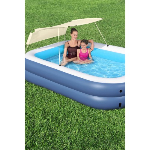 Basenik 254x178x140cm Z Daszkiem BESTWAY