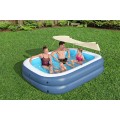 Basenik 254x178x140cm Z Daszkiem BESTWAY