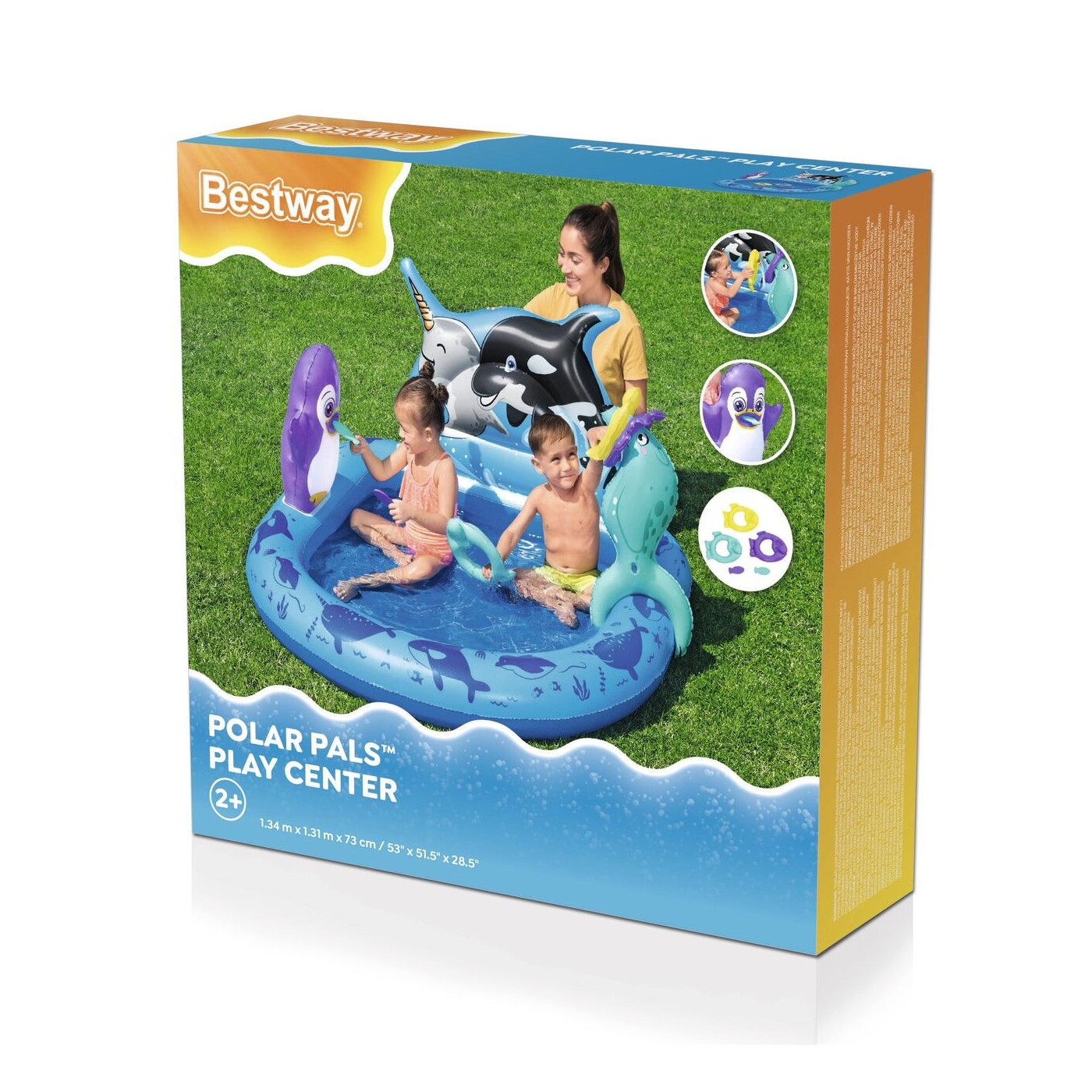 Plac Zabaw Morska Wyprawa 134x131x73cm BESTWAY